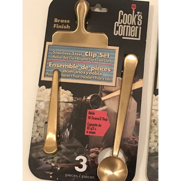 6 Pieces Heavy Duty Bag Clips for Organizing Kitchen Coffee Measuring Spoon - Picture 10 of 13